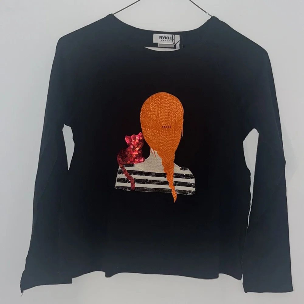 Sonia Rykiel girls size 12 long sleeve T-shirt